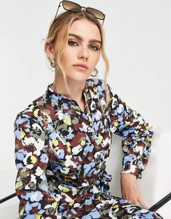 Y.A.S Rosita Midi Dress In Black For Women -Women's Y.A.S Sales Shop unnamed file 1012