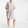 Y.A.S. V-neck Floral Mini Dress In Multi For Women Floral Multi 2 Y.A.S. V-neck Floral Mini Dress In Multi For Women Floral Multi -Women's Y.A.S Sales Shop unnamed file 1110