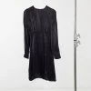 Y.A.S Tall Y.A.S. Tall Shine Silky Lace Trim Mini Dress In Black For Women -Women's Y.A.S Sales Shop unnamed file 1135