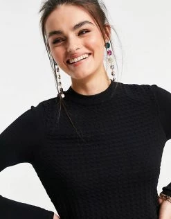 Y.A.S Sage Long Sleeve Jumper Dress For Women Black 9 Y.A.S Sage Long Sleeve Jumper Dress For Women Black -Women's Y.A.S Sales Shop unnamed file 1207