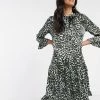 Y.A.S Tall Solia Leopard Print Smock Dress For Women -Women's Y.A.S Sales Shop unnamed file 1240