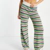 Y.A.S Crochet Co-ord Trousers In Multi Stripe For Women Green Stripe 2 Y.A.S Crochet Co-ord Trousers In Multi Stripe For Women Green Stripe -Women's Y.A.S Sales Shop unnamed file 1250