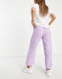 Y.A.S Exclusive Wide Leg Trousers In Lilac For Women -Women's Y.A.S Sales Shop unnamed file 1277