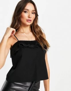 Y.A.S Strappy Cami Top And Trousers Co-ord In Black -Women's Y.A.S Sales Shop unnamed file 1315