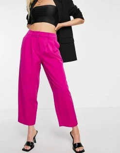Y.A.S Tailored Oversized Blazer And Trouser Co-ord In Bright Pink -Women's Y.A.S Sales Shop unnamed file 1348