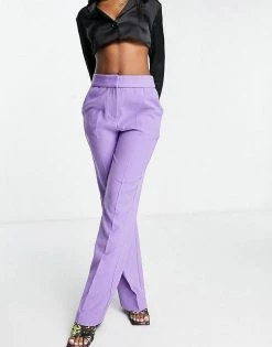 Y.A.S Trousers And Blazer Co-ord In Bright Purple