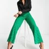 Y.A.S Lace Trouser Co-ord In Green For Women -Women's Y.A.S Sales Shop unnamed file 1362