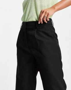 Y.A.S Wide Leg Trousers In Black For Women -Women's Y.A.S Sales Shop unnamed file 1415