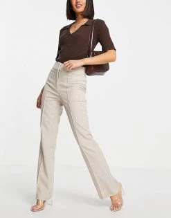 Y.A.S Tailored Waistcoat & Trouser Co-ord In Beige -Women's Y.A.S Sales Shop unnamed file 1429