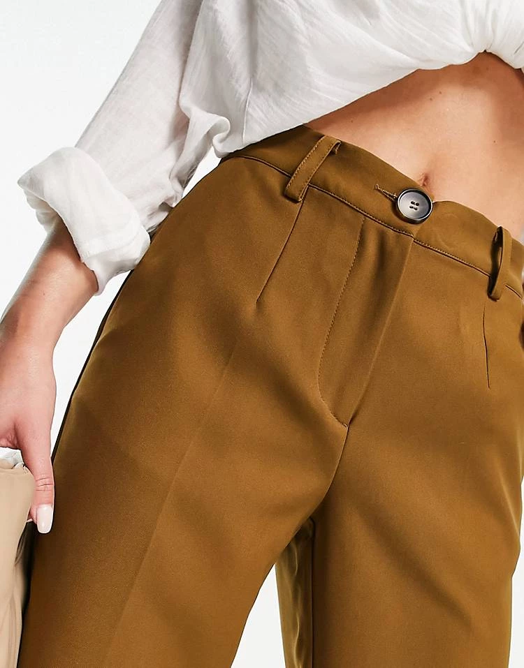 Y.A.S Co-ord Suit Slim Trousers In Khaki Moss For Women Butternut 5 Y.A.S Co-ord Suit Slim Trousers In Khaki Moss For Women Butternut - Image 3