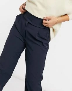 Y.A.S Tailored Wide Leg Trousers In Navy For Women Black 9 Y.A.S Tailored Wide Leg Trousers In Navy For Women Black -Women's Y.A.S Sales Shop unnamed file 1451