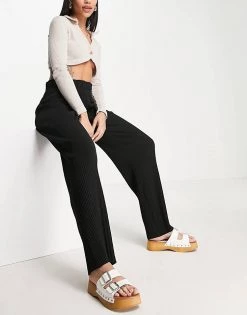 Y.A.S Alissa Trousers In Black For Women -Women's Y.A.S Sales Shop unnamed file 1506