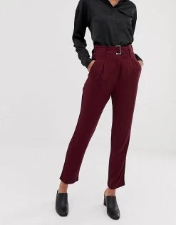 Y.A.S Belted Trouser For Women Port Royale 9 Y.A.S Belted Trouser For Women Port Royale -Women's Y.A.S Sales Shop unnamed file 1516