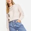Y.A.S Ombre Melange Jumper In Pastel For Women A12 1col Sand Dollar -Women's Y.A.S Sales Shop unnamed file 1633