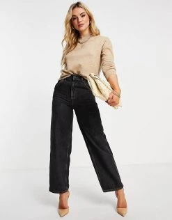 Y.A.S Oversized Collar Jumper In Beige For Women -Women's Y.A.S Sales Shop unnamed file 1671