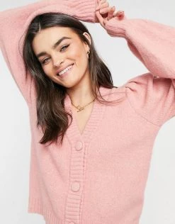 Y.A.S Cardigan With Volume Sleeve In Pink For Women Blush 11 Y.A.S Cardigan With Volume Sleeve In Pink For Women Blush -Women's Y.A.S Sales Shop unnamed file 1696