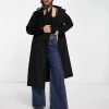 Y.A.S Asymmetric Coat In Black For Women 2 Y.A.S Asymmetric Coat In Black For Women -Women's Y.A.S Sales Shop unnamed file 1840