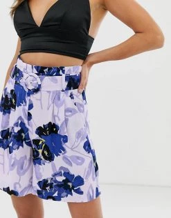 Y.A.S Floral Belted Shorts For Women Multi -Women's Y.A.S Sales Shop unnamed file 1963