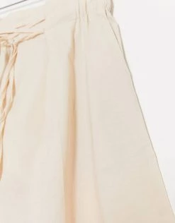 Y.A.S Tall Finella High Waisted Paperbag Waist Shorts For Women Creme Color -Women's Y.A.S Sales Shop unnamed file 1978