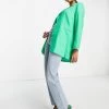 Y.A.S Tailored Blazer Co-ord In Green For Women Mid Green -Women's Y.A.S Sales Shop unnamed file 2113