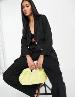 Y.A.S Belted Longline Blazer Co-ord In Black For Women 11 Y.A.S Belted Longline Blazer Co-ord In Black For Women -Women's Y.A.S Sales Shop unnamed file 2132