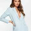 Y.A.S Tailored Blazer Co-ord In Pale Blue For Women 1 Y.A.S Tailored Blazer Co-ord In Pale Blue For Women -Women's Y.A.S Sales Shop unnamed file 2133