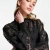 Y.A.S Lace Oversized Shirt In Black For Women -Women's Y.A.S Sales Shop unnamed file 2370