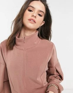 Y.A.S Co-ord Sweatshirt With Balloon Sleeves In Camel For Women 9 Y.A.S Co-ord Sweatshirt With Balloon Sleeves In Camel For Women -Women's Y.A.S Sales Shop unnamed file 2537