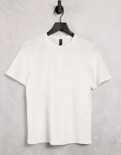 Y.A.S Organic Cotton T-shirt In White For Women