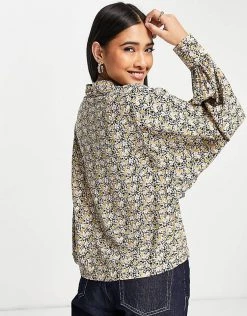 Y.A.S. Vicco Floral Button Down Shirt In Multi For Women Vicco Aop -Women's Y.A.S Sales Shop unnamed file 2738