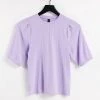 Y.A.S. 3/4 Sleeve Ribbed Jersey Top In Lilac For Women -Women's Y.A.S Sales Shop unnamed file 2800