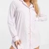 Y.A.S Exclusive Cotton Night Shirt With Matching Eye Mask In Lilac For Women -Women's Y.A.S Sales Shop unnamed file 2870