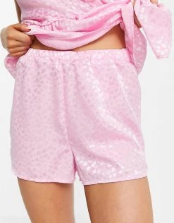 Y.A.S Exclusive Cami Top And Flutter Short Pyjama Set In Pink For Women -Women's Y.A.S Sales Shop unnamed file 2882