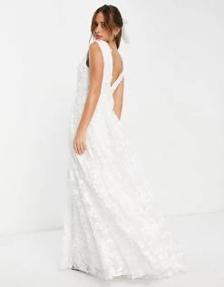 Y.A.S Bridal Embellished Wedding Dress With Full Skirt In White For Women Star White 10 Y.A.S Bridal Embellished Wedding Dress With Full Skirt In White For Women Star White -Women's Y.A.S Sales Shop unnamed file 338