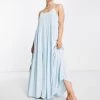 Y.A.S Sleeveless Maxi Dress In Blue For Women -Women's Y.A.S Sales Shop unnamed file 435