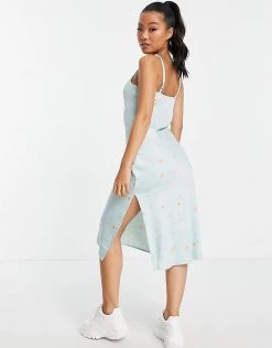 Y.A.S Petite Midi Cami Dress In Blue Ditsy Floral For Women 9 Y.A.S Petite Midi Cami Dress In Blue Ditsy Floral For Women -Women's Y.A.S Sales Shop unnamed file 517