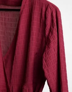 Y.A.S Wrap Mini Dress In Red For Women -Women's Y.A.S Sales Shop unnamed file 688