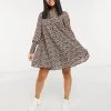 Y.A.S Petite Smock Dress With Frill Neck In Floral Print For Women Multi -Women's Y.A.S Sales Shop unnamed file 825