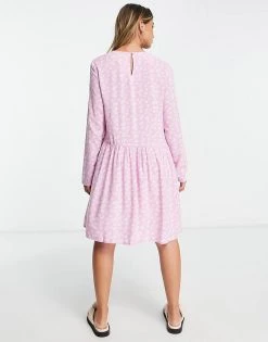 Y.A.S Hunter Ditsy Mini Dress In Lavender For Women Pastel Lavender -Women's Y.A.S Sales Shop unnamed file 942