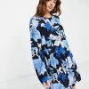 Y.A.S Hunter Floral Mini Dress In Black Multi For Women -Women's Y.A.S Sales Shop unnamed file 980